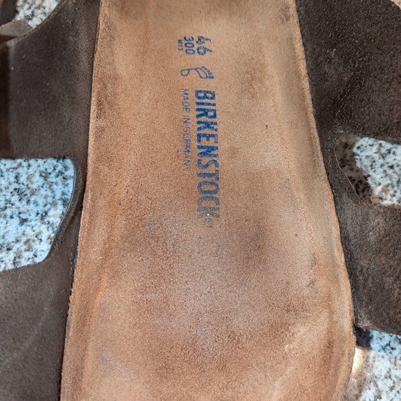 Birkenstock Milano - Size 46 = 12-12.5 US Men's -Brown - Full grain leather - Picture 5 of 8